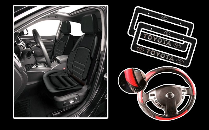 accesorios para carro Big Nice, Nice Depot