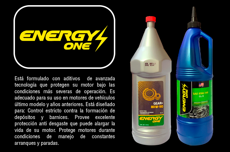 energy, lubricante mexicano, 80w90, 85w140, atf III